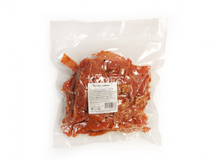 Мясо (АЛЬЯНС) вяленое курица с апельсином (500гр): Индейка вяленая (строганина)