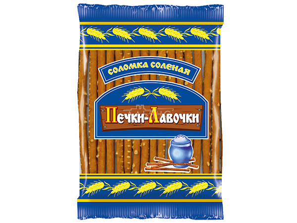 Соломка соленая "Печки-Лавочки" в Октябрьском