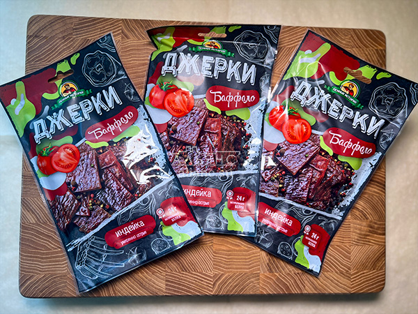 Джерки из индейки "Баффало" 45 гр. в Октябрьском
