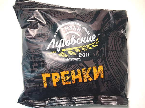 Гренки пшеничные "Лутовские" вкус шкварки в Октябрьском