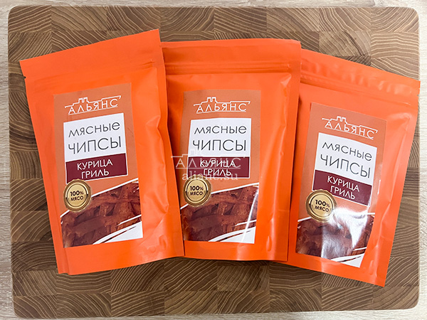 Мясо (АЛЬЯНС) вяленое курица "Гриль" 50 гр. в Октябрьском
