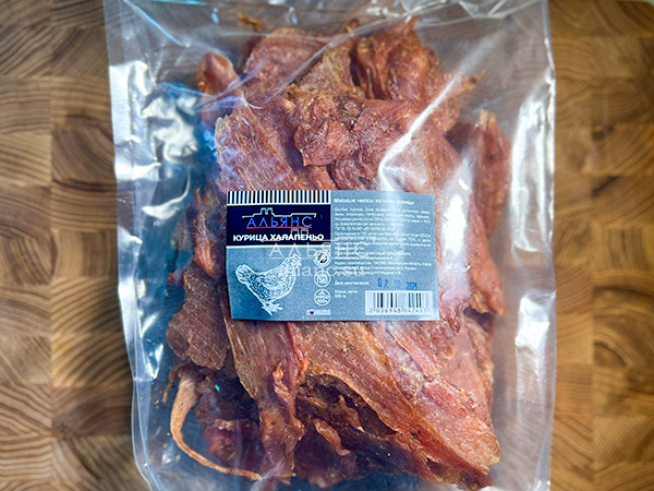 Мясо (АЛЬЯНС) вяленое курица 500гр "С халапеньо" в Октябрьском