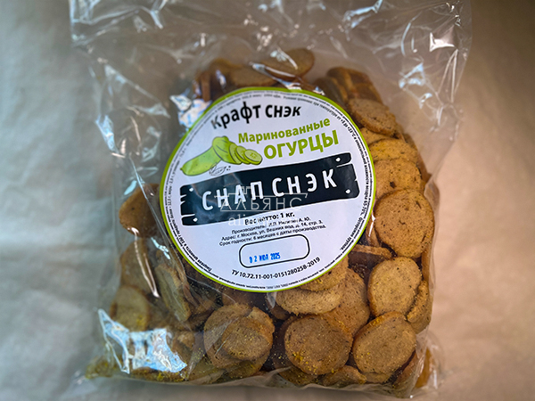 Снапсы ПШЕНИЧНЫЕ "Маринованные огурцы" в Октябрьском