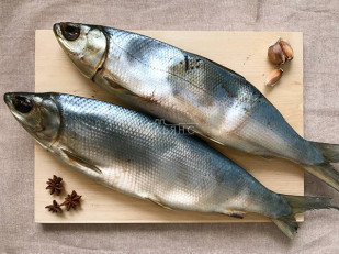 Гренки: Сиг вяленый