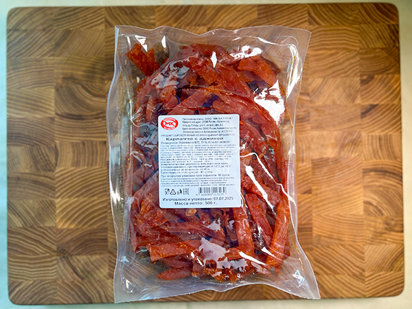 Продукт из мяса птиц "КАРПАЧЧО с АДЖИКОЙ" с/к "ООО БАЛТИКА" (Калининградская обл.) в Октябрьском
