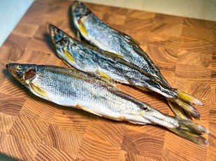 Барабулька холодного копчения: Корюшка без икры вяленая ГОСТ (крупная)
