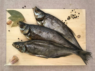 Гренки: Синец вяленый