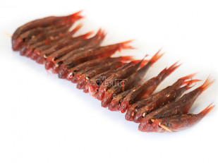 Шашлычок из горбуши холодного копчения: Барабулька холодного копчения